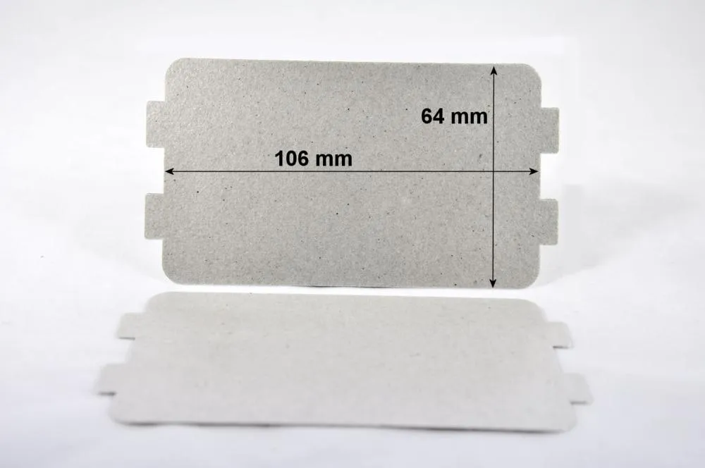 Sharp R-642WW Microwave Waveguide Cover Pack of 2-12570000001034