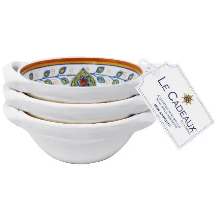 Siena Mini Handled Bowls Set 096SIEN