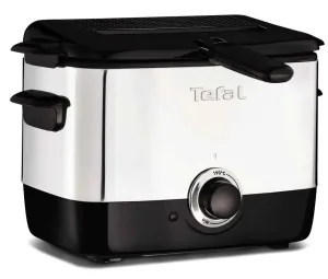 Tefal Mini Deep Fryer, (2 Portions), 0.6 Kg Capacity, 1000 W, Stainless Steel