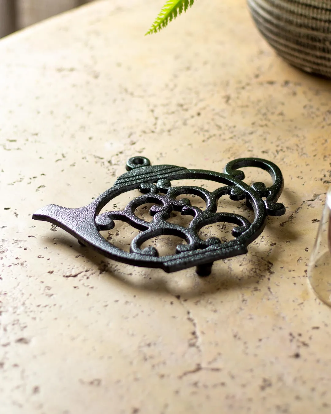 'The Teapot' Cast Iron Trivet