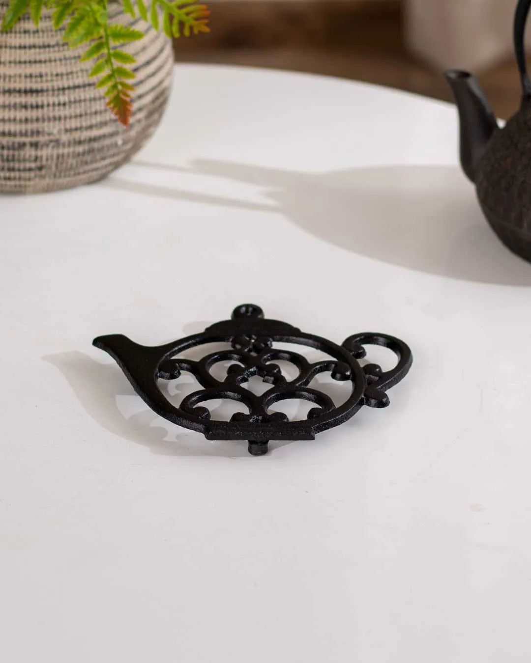 'The Teapot' Cast Iron Trivet