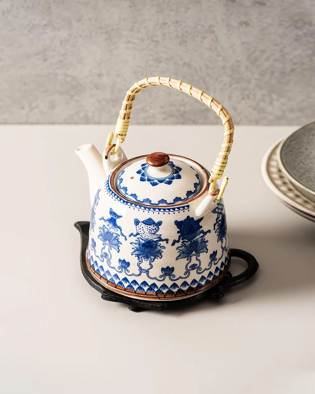 'The Teapot' Cast Iron Trivet